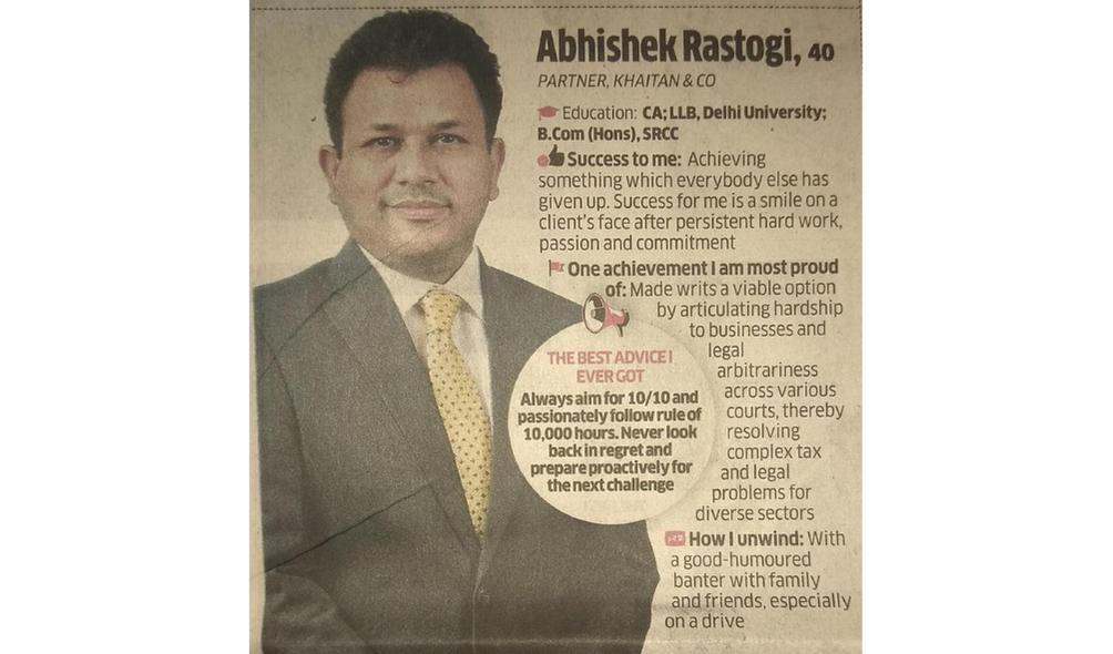 Advocate Abhishek A Rastogi | Legal Services: High Courts and Supreme ...